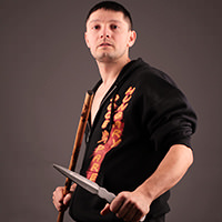 Szálkai István mester 5. dan eskrima oktató Szálkai István mester 5. dan harcművész